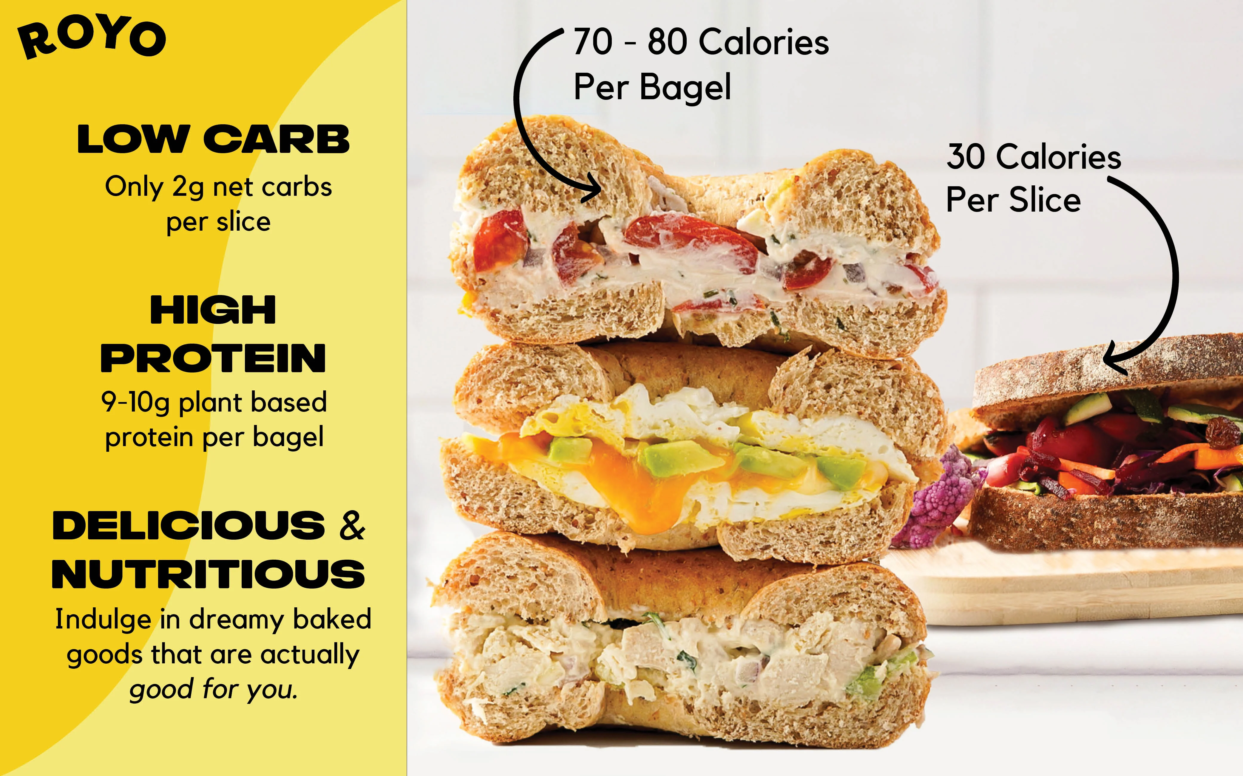 Low Carb. High Fiber. Pure Joy.